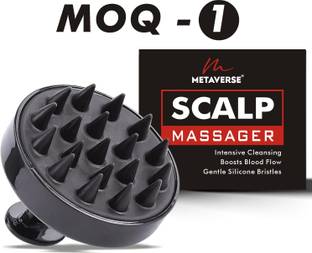 METAVERSE Scalp Massager for Hair Growth - Head Massager Scrubber Brush - Reduces Dandruff Hair Accessory Set