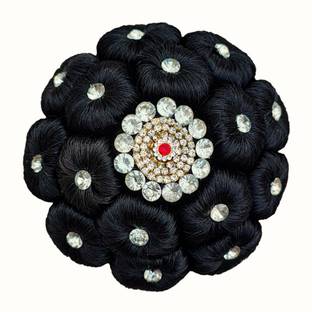 Hogtong Hair Extensions for Girls and Women Juda Bun Hair Bun (Pack of -01) Bun