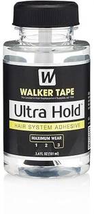 WALKER TAPE Super Ultra Hold Glue 3.4 oz Unisex Hair Gel Hair Accessory Set