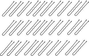 FINEGROW 30 pcs Curved U Shape For Bun juda Bobby Hairpin, Clips Barrette Styling Tools Accessories for Girls & Women Hair Pin