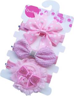SYGA 3 Pcs Children Girl Baby Hairband Hair Accessories For 0-2 Years (Color 2) Hair Band