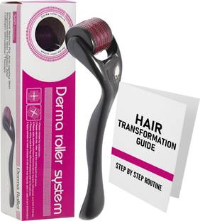 Desirevalley Derma Roller 0.5mm Titanium Needles Hair Stamp