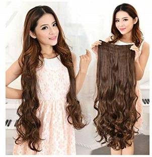 VIVIAN Beautiful Looks Premium Quality Wavy 5 Clip In Hair Extension Hair Clip