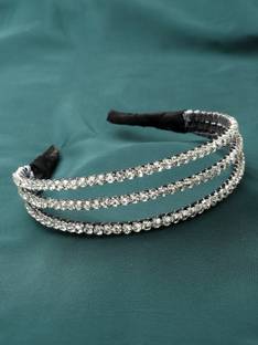 Vogue Hair Accessories Fancy Party Trendy Tripple Layer Sone Hair Band