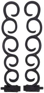 PARAM 2 Pcs / set French Lady Hair Braid Tool Hair Braider Twist Styling Clip Roll Creator Bun DIY Hair Band Accessories pack of 2 Braid Extension