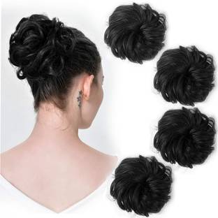 Fascinating high quality Set Of 4 pcs Synthetic Hair Bun Bun