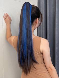 ALX BLUE HIGHLIGHTER BLACK CLUTCHER BEAUTIFUL INSTANT HAIR STYLE ACCESSORY Hair Stamp