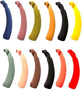 Rubela Banana Clips For Women stylish Medium Size Acrylic Clutchers Banana Clip