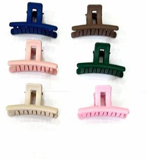 DEEGLO Fashionable Matte Small Clutches for a Glamorous Look Hair Claw