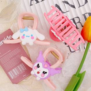 Priductegy Cute HairClaw Clip 1PCS Large Cartoon Hair Claw Clutcher Strong hold Banana Clip Hair Claw
