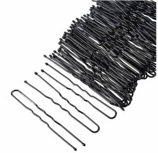 CRIYALE 100 Pcs Hair-styling Curved U Shape For Women Girl Bun Maker Hair Bobby Pins Hair Pin