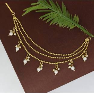 PreetiJewels Tana/Hair chain for Ethnic and Party Events For Girls/Women in Multicolor Hair Chain