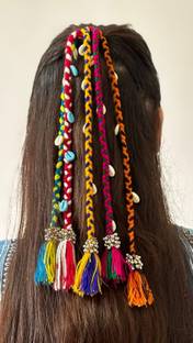 AGBO Rubber Band Hair Accessory for Style and Rainbow Braids Extensions Hair Color Hair Band