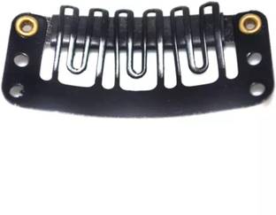 A H S 6Pcs w Snap Clips Wig Grips Medium Remy Clip In For Patches Wig Fringe Hair Clip