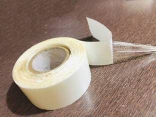 THE ENTIRE No shine transparent Double sided Hair Wigs Tapes - 5mtr, 24mm Hair Accessory Set