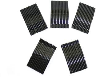 Tintoo 72Pcs Medium size Black bobby hair pins -Pack of 72 Hair Pin