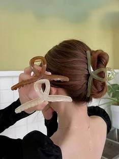 Softwrap Women Jelly large korean style clip / clutcher Hair Claw