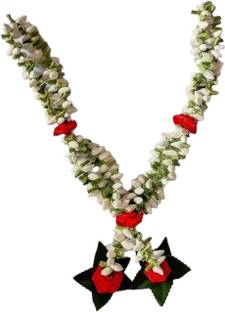 prafullit flowers Jasmine Gajra Bun