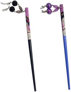 CraftEra Wooden Stick Hair Pin