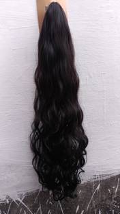 ALX BEAUTIFUL INSTANT CURLY HAIR STYLE ACCESSORY HAIRPIECE 40 INCH CULTURE EXTENSION Hair Stamp