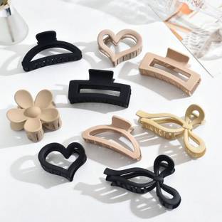 Alucia Korean Matte Hair Claw Clip Accessories For Women And Girls Hair Claw