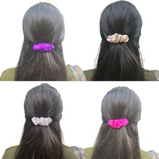 Laveni Creations Premium Satin Snail Barrette Clips Back Pin