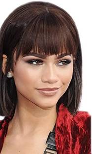 Alizz Forehead covering Hair extension extention light hair brown accessor36y Hair Chain