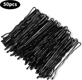 Myra Collection Set Of 50 Pcs Bobby Pin Plain Hairpins, Hair Clips for Hair Styling Accessories Hair Pin