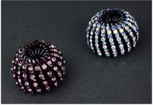SUKUN Fancy Ponytail & Bun Bird's Nest Hair Clutcher, Claw,Hair Clip(Pack of 1) Hair Claw