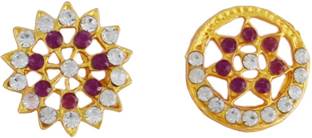 UshaGold UG PRODUCTS Women's Bharatanatyam Sun & Moon Jewellery Hair Accessory Set
