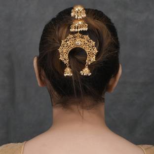 Sanjog Southern Bling Heavily Hair Jewelery Hair Decoration For Women/Girls Hair Pin