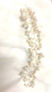 INAA White Hair Vine Hair Accessories For Women And Girls Hair Chain