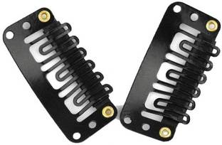 Growth 2pcs air Extension Clips For Women & Men Patch Clips Attached Snap Wig 3.4cm Hair Clip