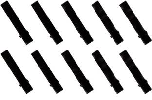 Kela devi 50 PCS Plain Alligator Barrettes Metal (3.1 CM) Hair Pin