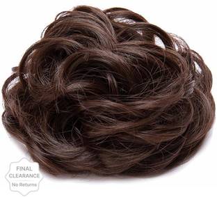 Dejan Natural Brown Rafal Juda Bun Fashion Hair Extension Rubber Band