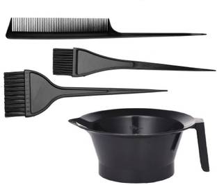 LARA KOSSLER Hair Comb, Dye Brush and Mixing Bowl Hair Colouring Kit