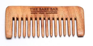The Bare Bar Neem Wooden Shampoo Comb
