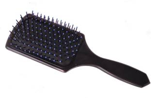 MakeuPia Rectangular Cushion Paddle Hair Brush For Men, Women & Kids( Random Color)