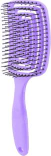 feelhigh Black Detangling Brush, Dry and Wet Vented Detangler Hair Brush