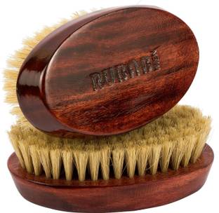 RUBAB MEN 100% Natural Bristle Beard Brush for Men| Premium Style Brush Made in India