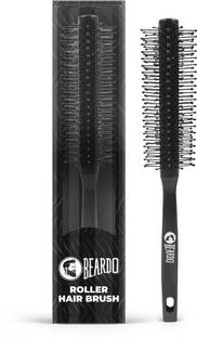 BEARDO Roller Volumizer Hair Brush for Smoothing & Volumizing| Mini Paddle Comb for Men