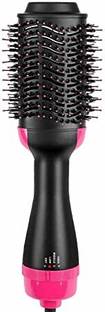 herik All Hairstyle One Step Hair Dryer and Volumizer, Hot Air Brush, 3 in1 Styling