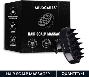 MildCares Scalp Massager Brush for Hair Growth, Dandruff Removal & Deep Cleansing Pack-1