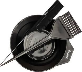 GUBB Hair Colouring Kit Black | Complete Set for Easy and Even Hair Colouring