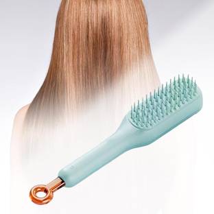 MJKD Self Cleaning Hair Brush Hairbrushes for Man & Women Easy Clean Hair Brush