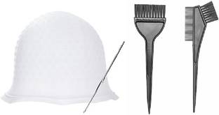 Rinpoche Hair Coloring Highlighting Cap with Brush Set