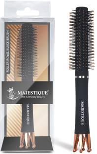 MAJESTIQUE Round Brush for Blow Drying is perfect Exclusive Crown Handle