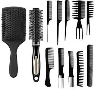 viewtik 12 Pieces Hair Brush Comb Set For Men and Women