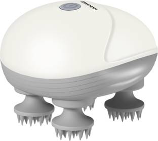 MildCares Rechargeable Scalp Massager | 4 Rotating Nodes | For Hair Growth & Stress Relief