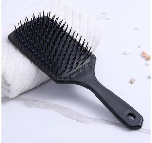 Yuvami's 01pcs Hair Paddle Brush Air Cushion Soft Nylon Ball Tipped Bristles Brush